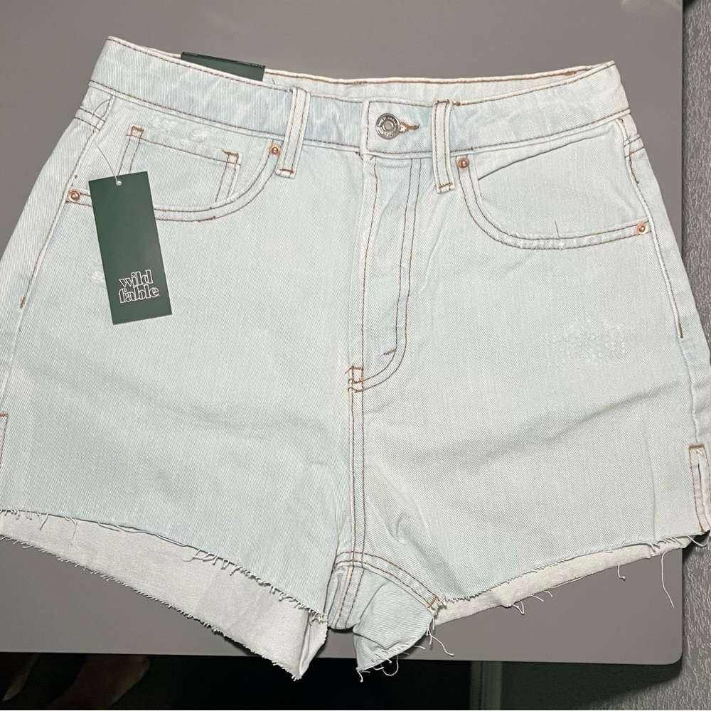 Wild Fable Light Wash Jean Shorts